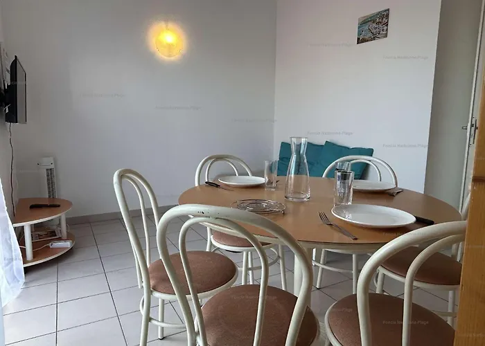 Np020-037 Pavillon 3 Pieces Mezzanine Narbonne-Plage